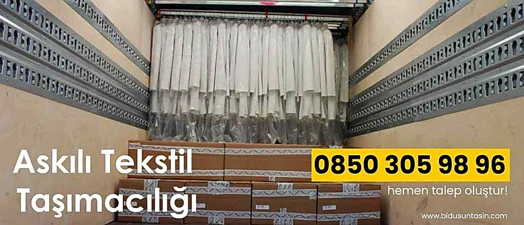 Kurumsal Çözümler 11 Askılı giyim taşıma firması. Uluslararası askılı tekstil ürün taşıma şirketi