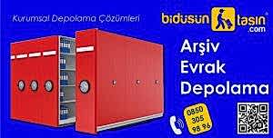 Kurumsal arşiv depolama ve taşıma hizmeti